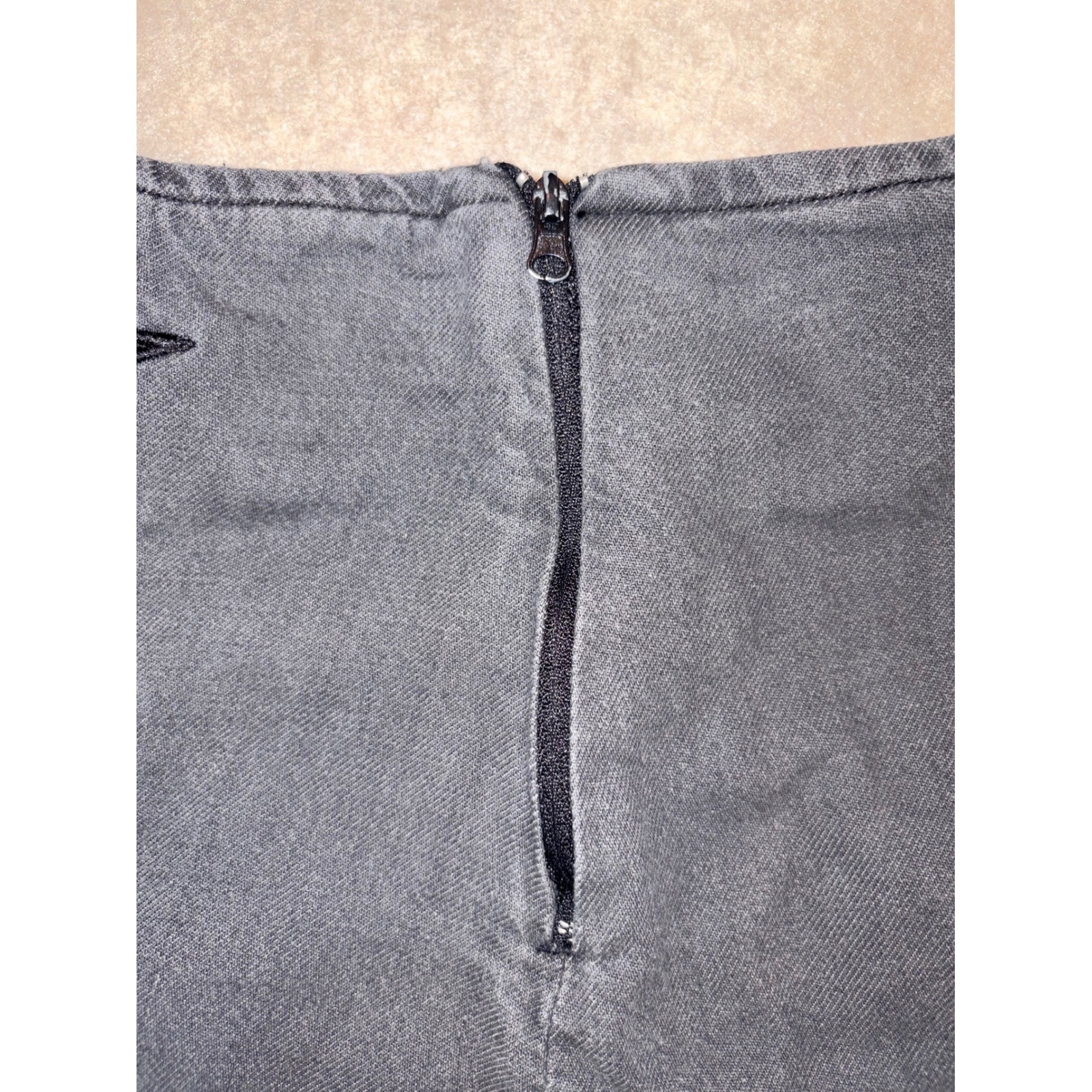 Daisy Street Whimsigoth Mall Goth Star Pleated Denim Skort Grunge Core MD