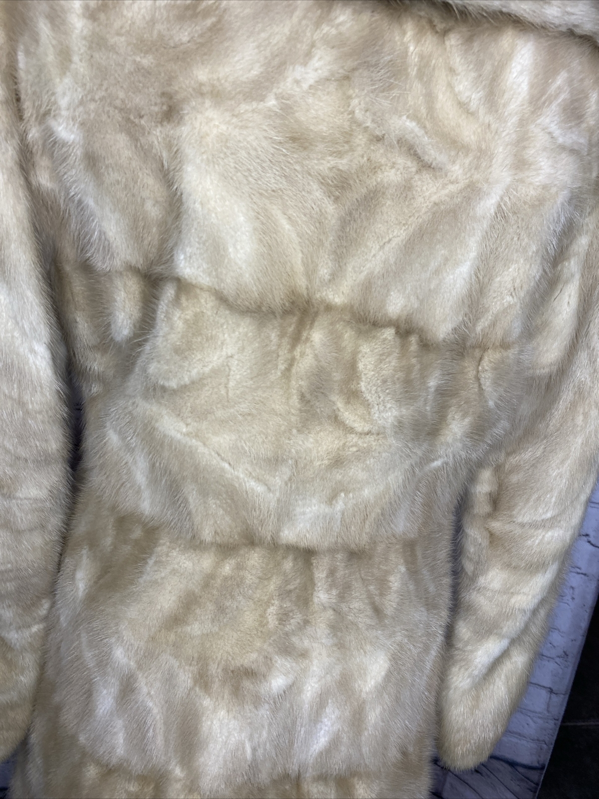 Vtg Fur Coat By GEORGE M. TRAHOS Fur House Athens Greece