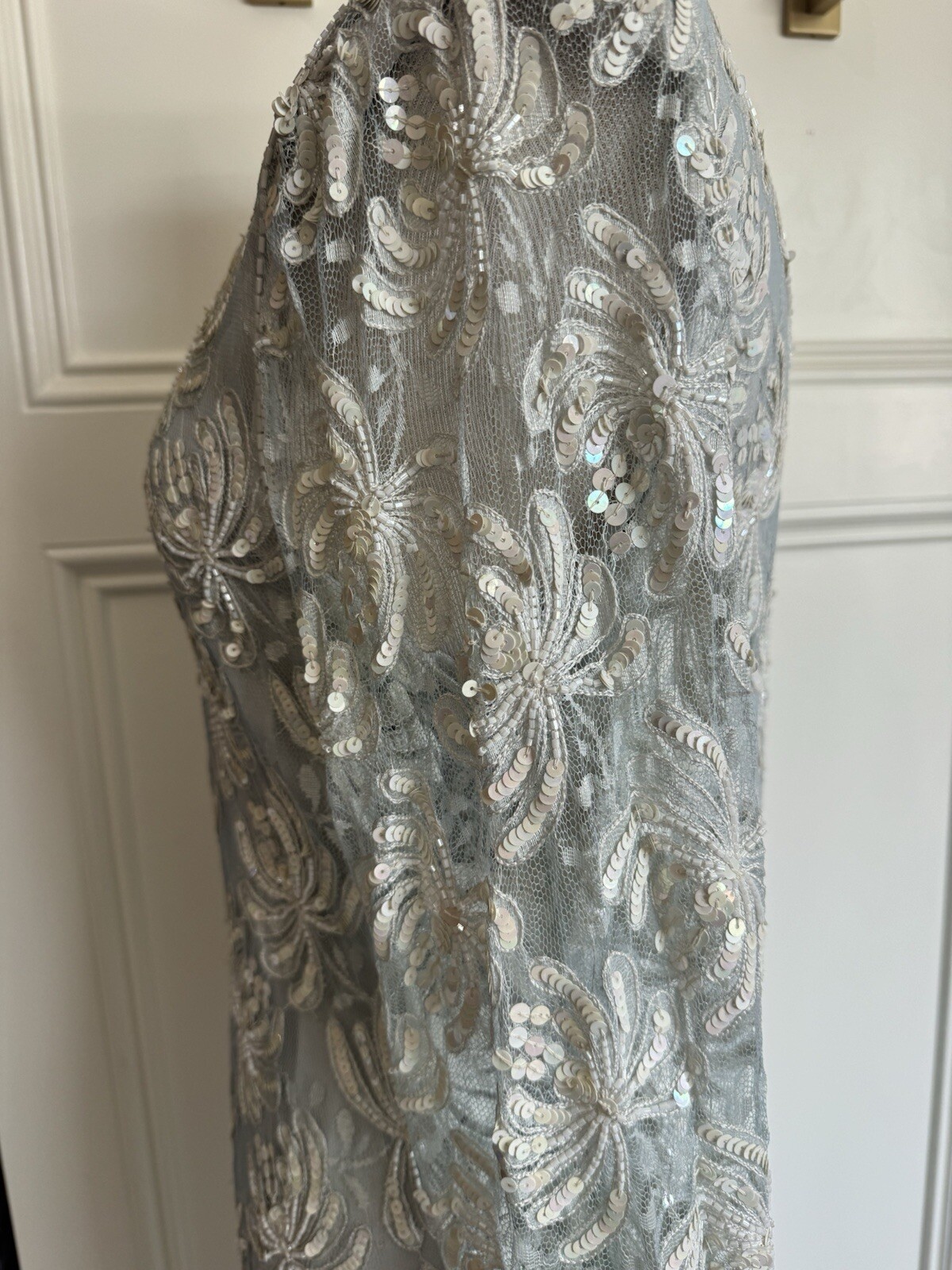 Scala Beaded And Sequined Couture Collection Vintage Dress