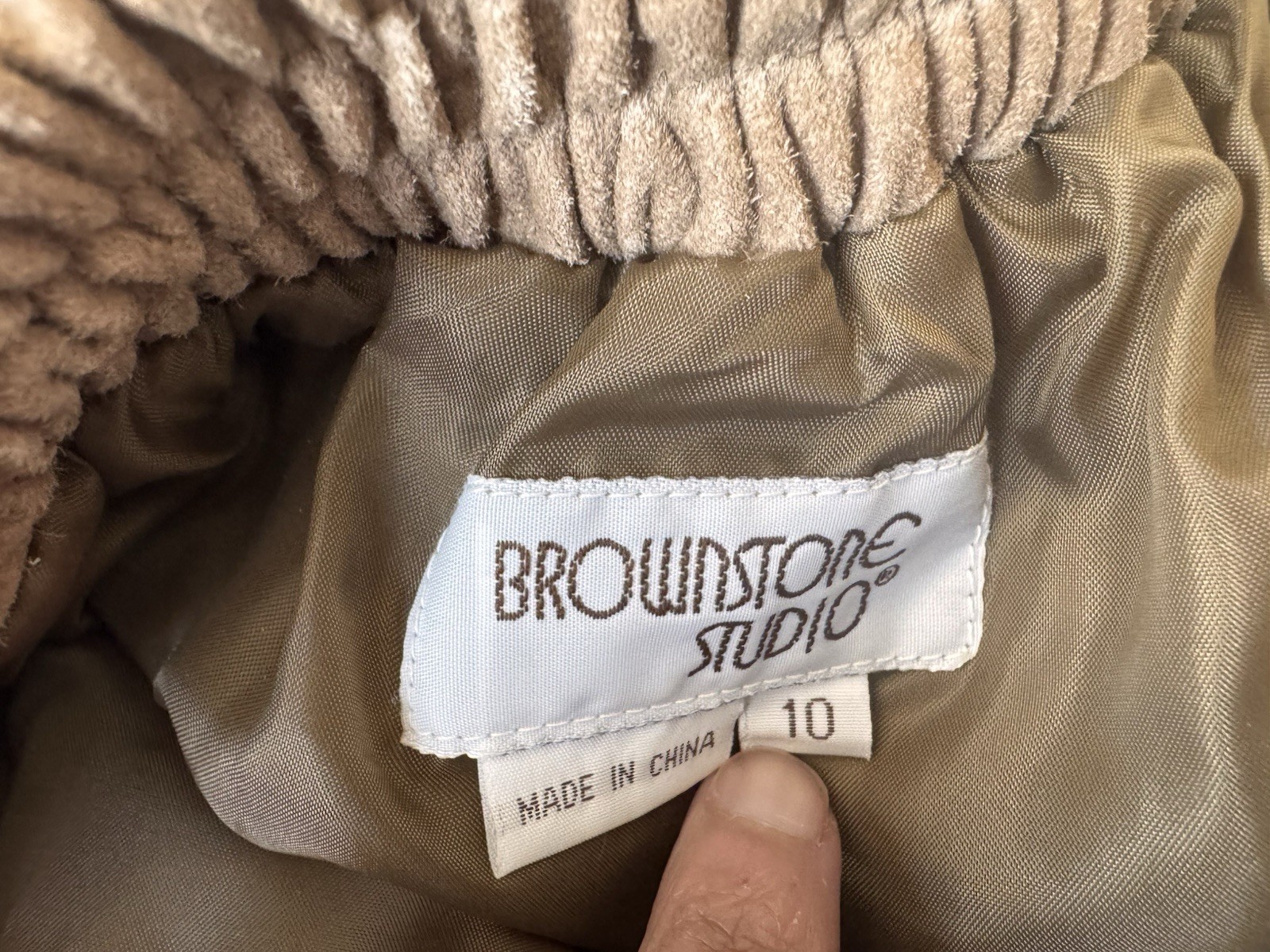 90s Brownstone Studio Leather Suede Floral Embroidered Boho Jacket & Skirt 10