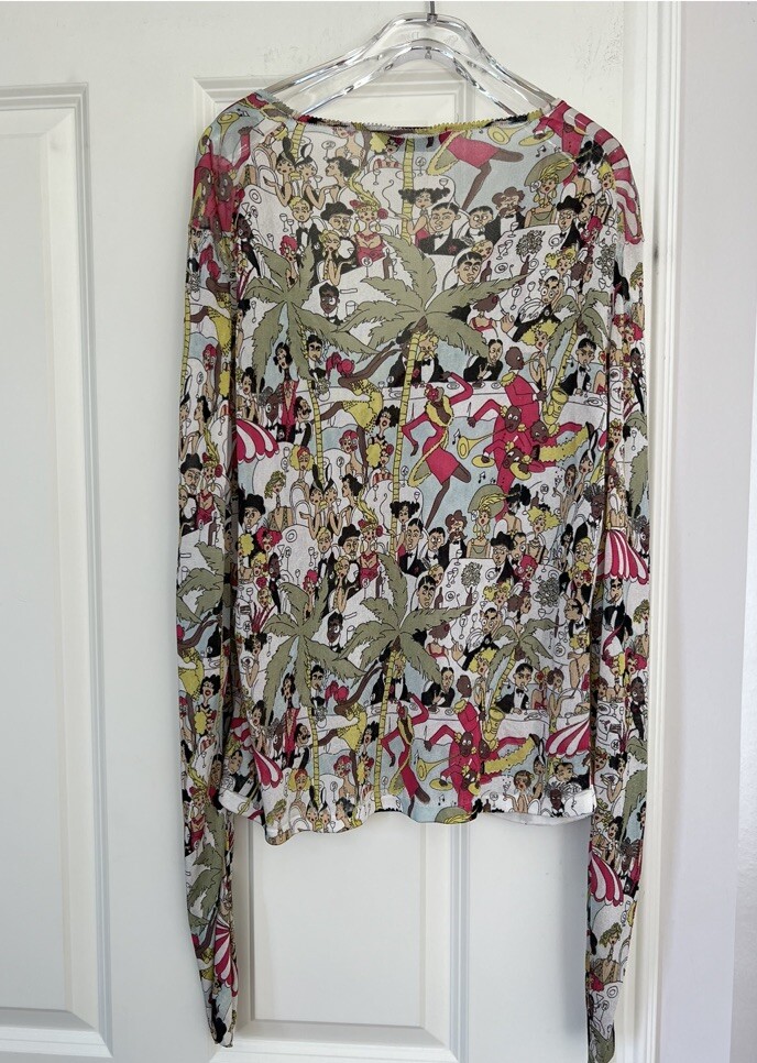 1990 's John Galliano CAFE SOCIETY Rare Collector’s Vintage Cardigan Set (Dior