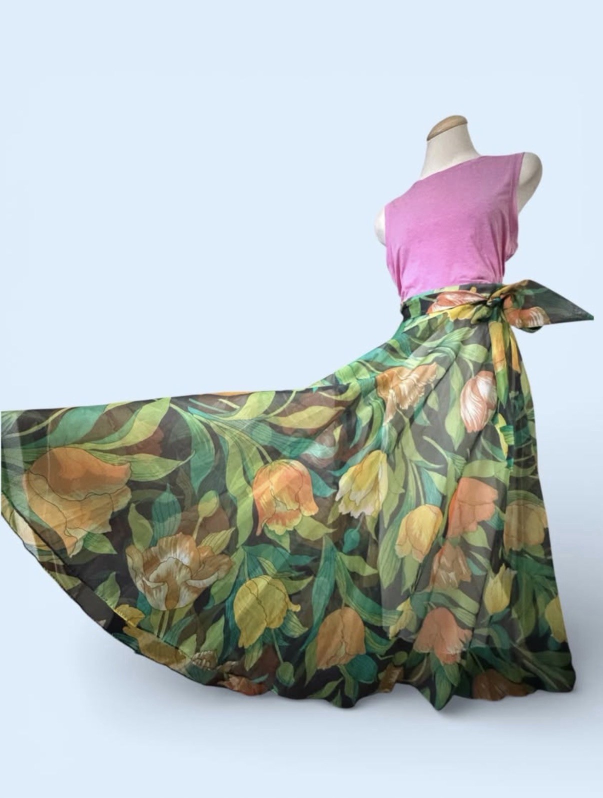 Vintage Malbe maxi Skirt