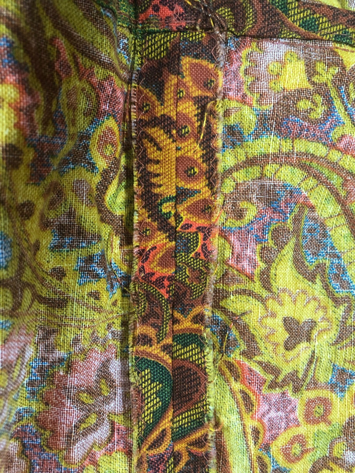 Vintage Hand Made Skirt – one of a kind size Small – Paisley