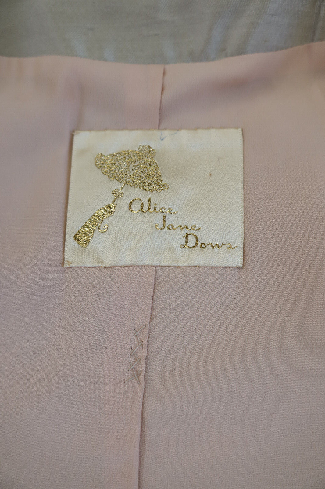 Vintage 1960s Silver Sheen Gino Rossi Cocktail Evening Jacket – Size L/XL