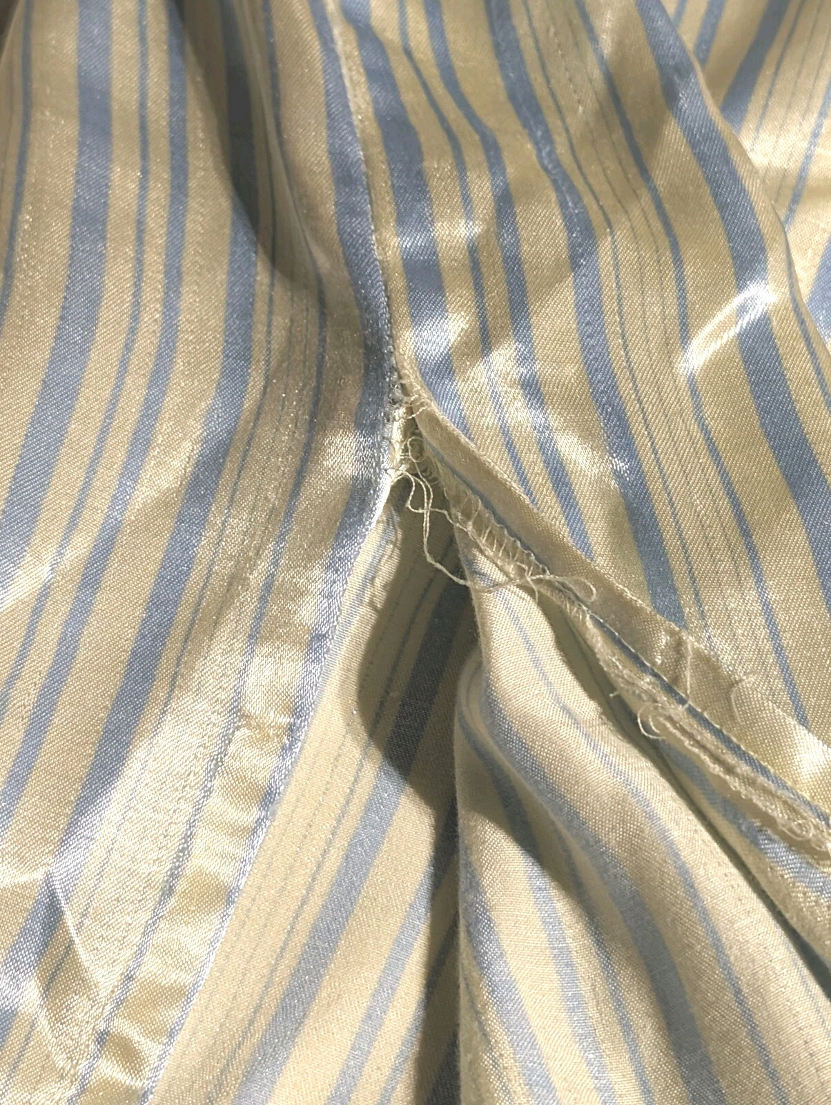 Vintage Women’s Satin Pajama Shirt Size Medium Brand: Ocean Blu ? FAIR Condition