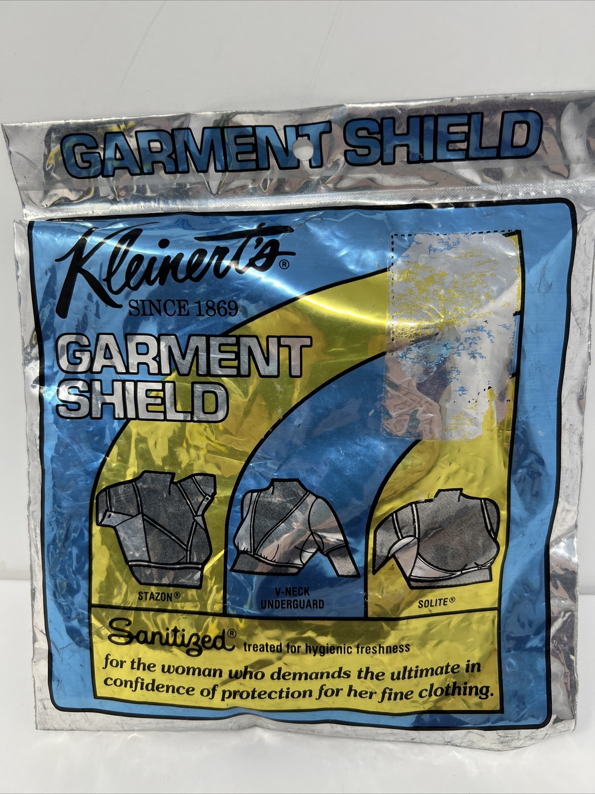 Kleinerts Womens Regular Shape Stay-Rite Garment Shield 2483 White Large 40″ 42″