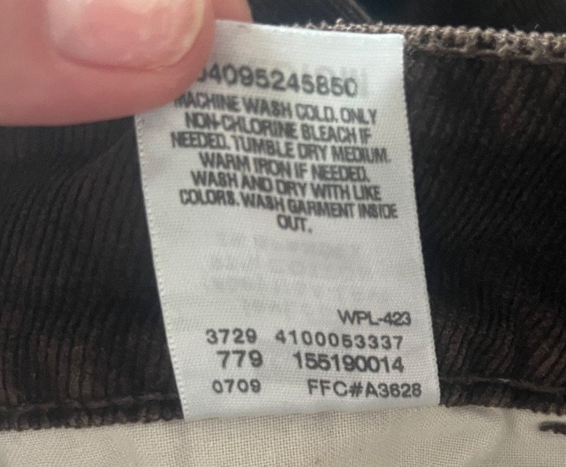 Vintage Y2K Levis 526 Slender Bootcut Corduroy Pants Women’s (10) Brown Flare