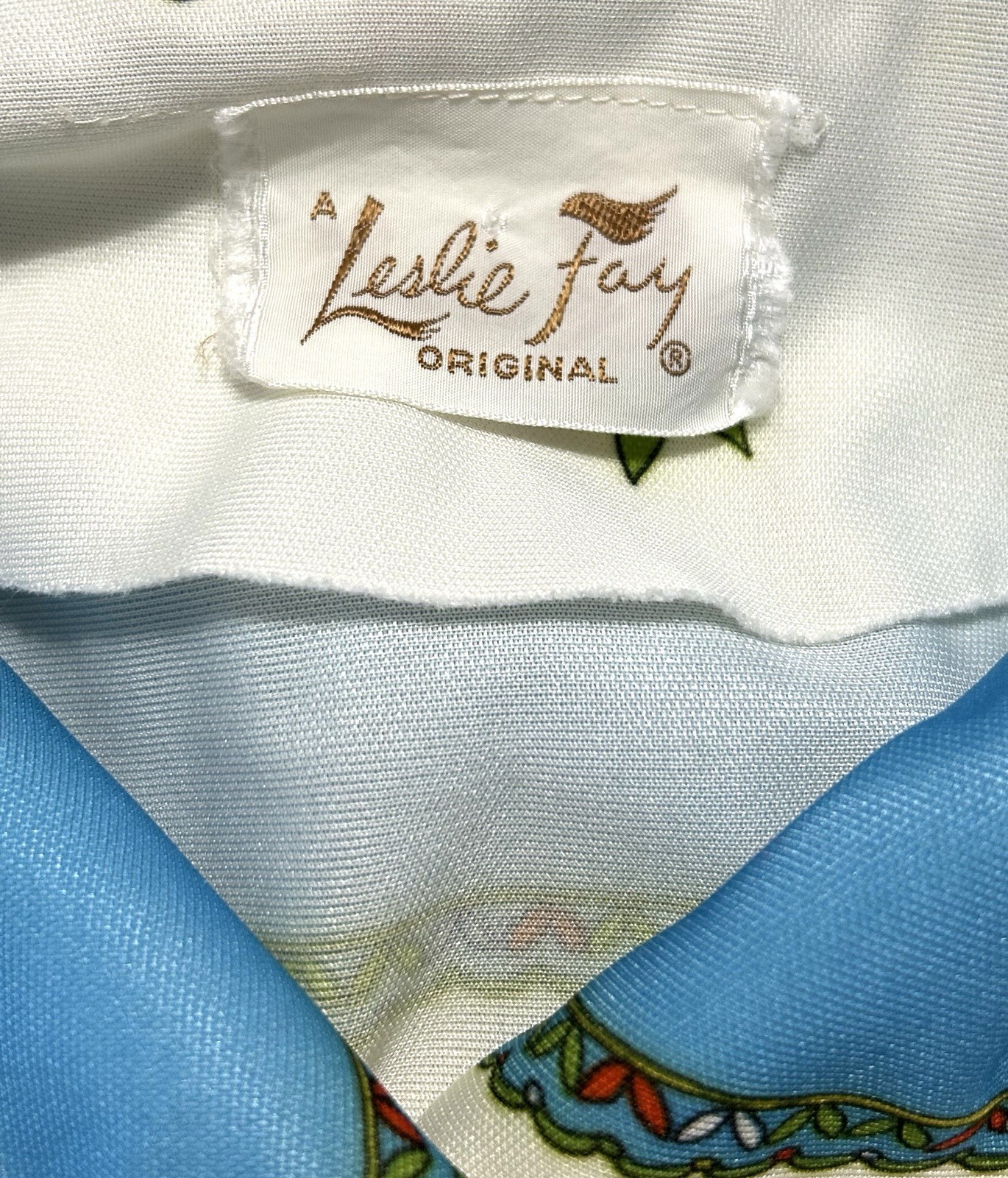 Vintage 60s 70s A Leslie Faye Original Dress Sleeveless With Belt