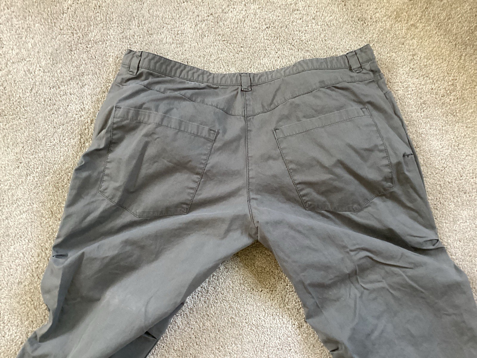 Hussein Chalayan Vintage Pants Size 48 Pin Tuck Pleating Gray Made In Italy