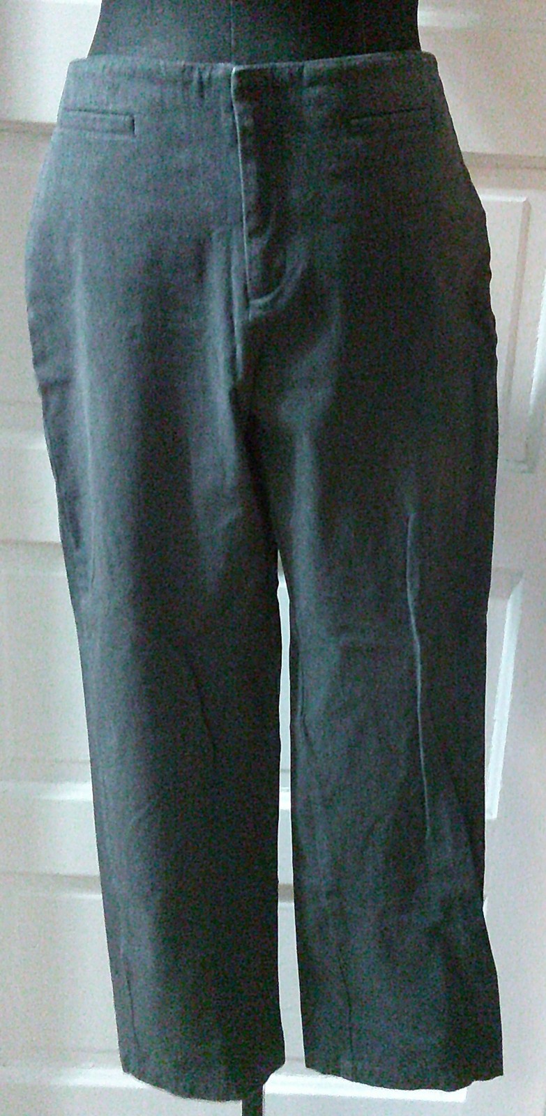 DOCKERS’ Stretch Flat Front Khaki Pants 4P 4 Petite Medium