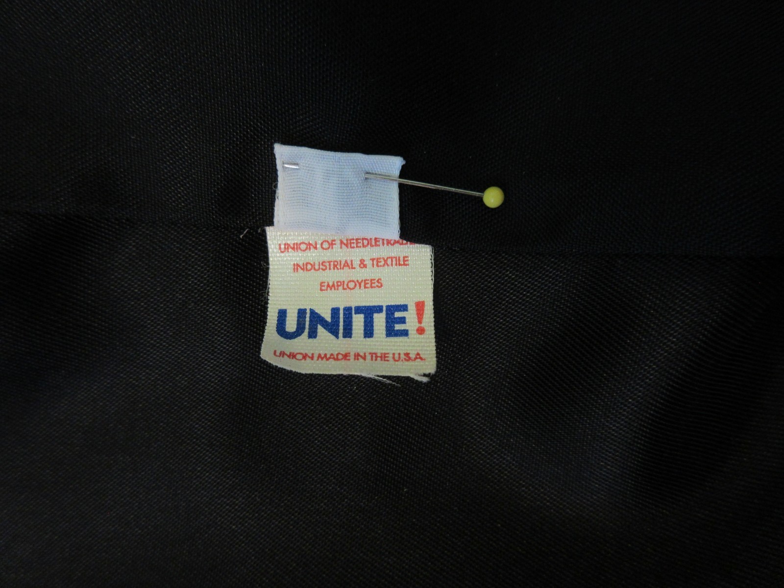 Vtg Black Wool Coat Knee Trench Sz 10 M * L* Forecaster of Boston Union USA