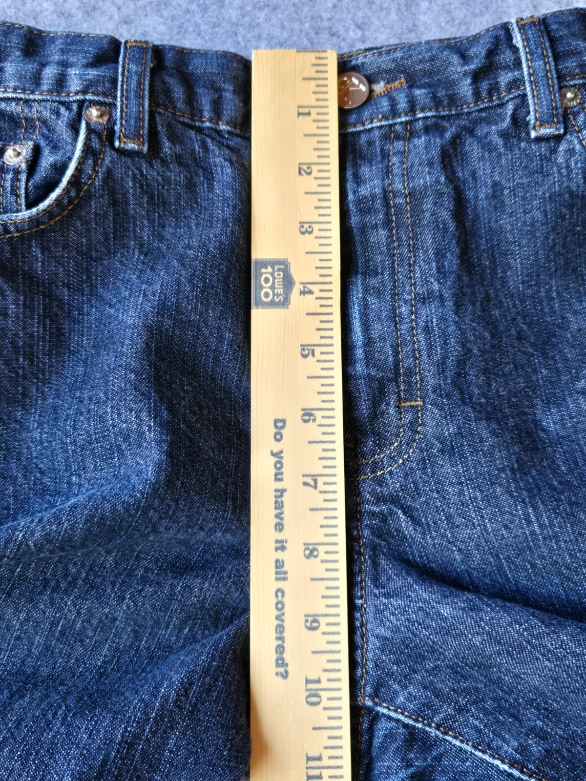 Calvin Klein Jeans Women’s Low Rider Strait Leg Medium Blue Wash Size 10 (32×29)
