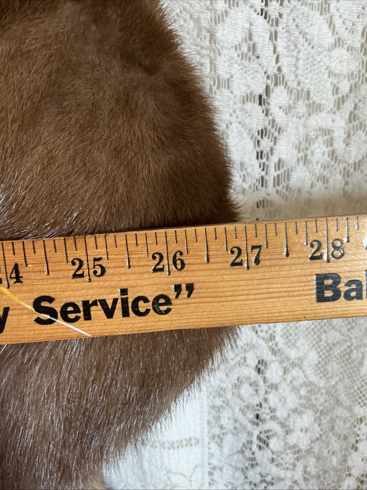 Vintage Elegant Mink Fur Cape Rice’s Fur Salon USA