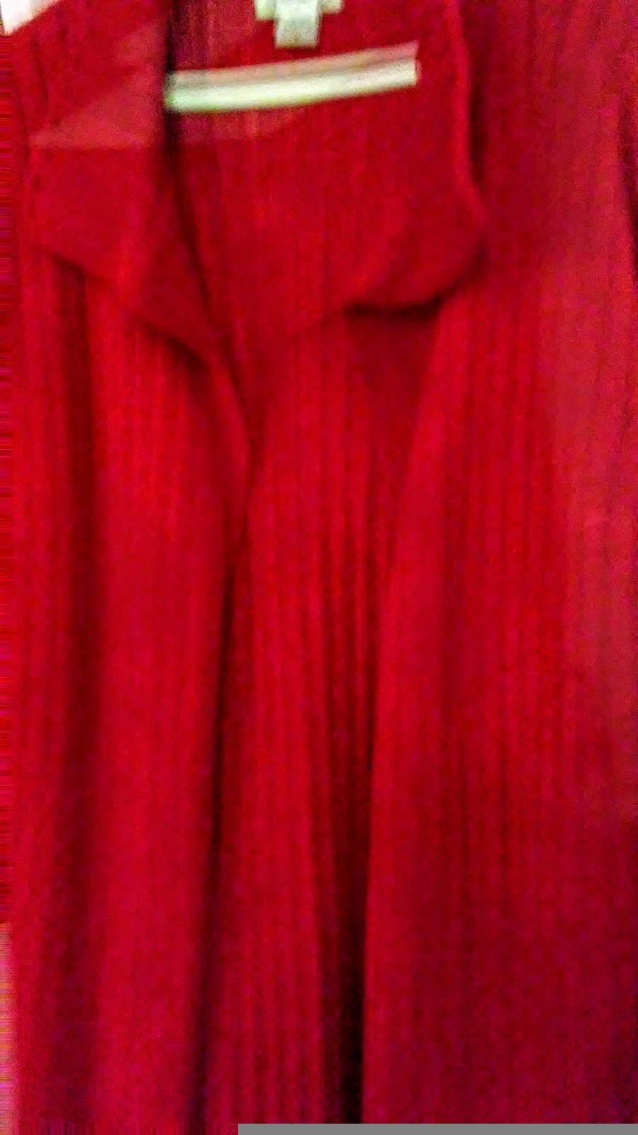 Womens Sweater Coat by Eddie Bauer.. Sz L. Mid calf length. Wool and Acrylic