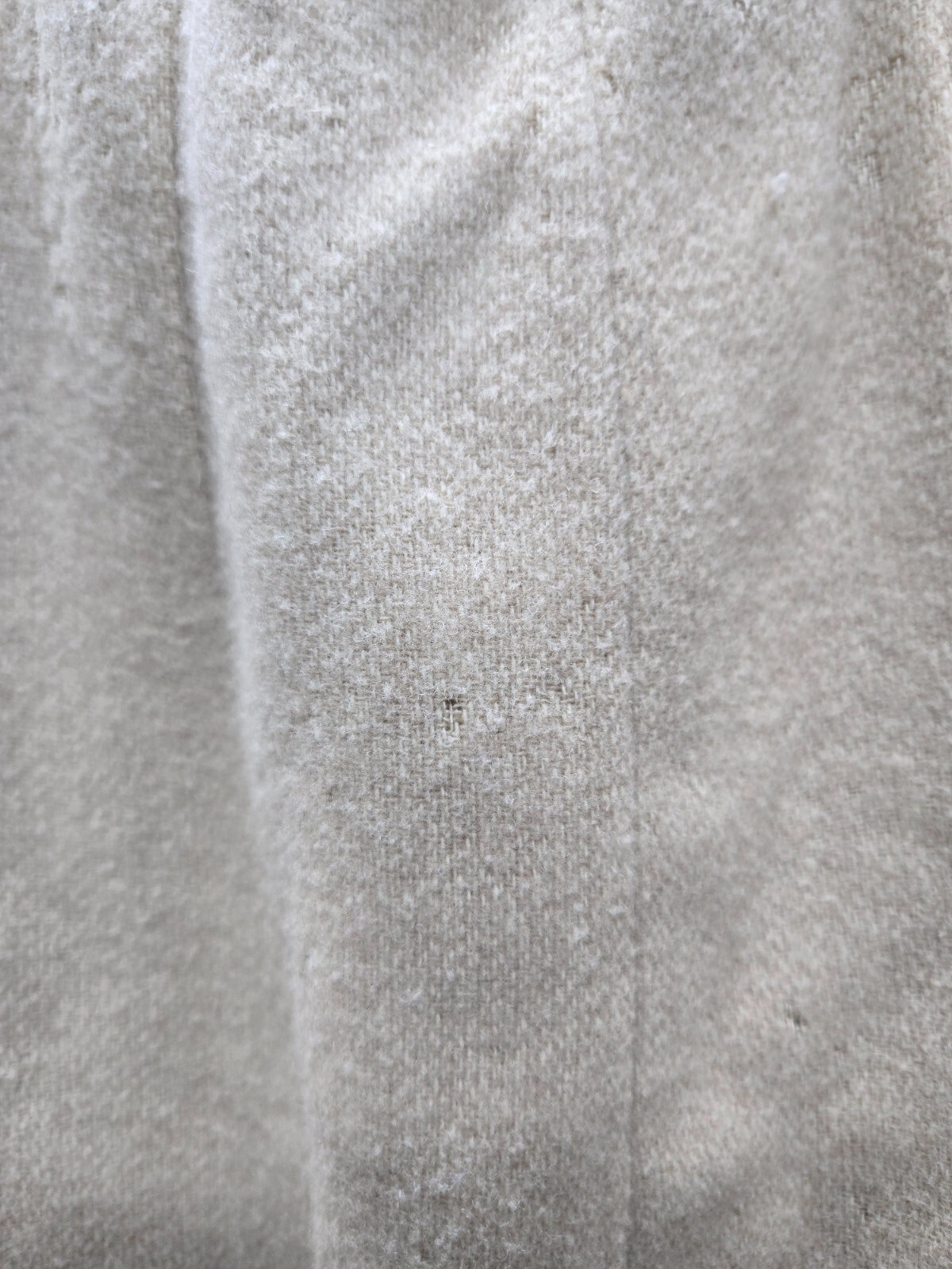 Vintage 1960s Summit of Boston IVORY XS Tweed Wool Skirt