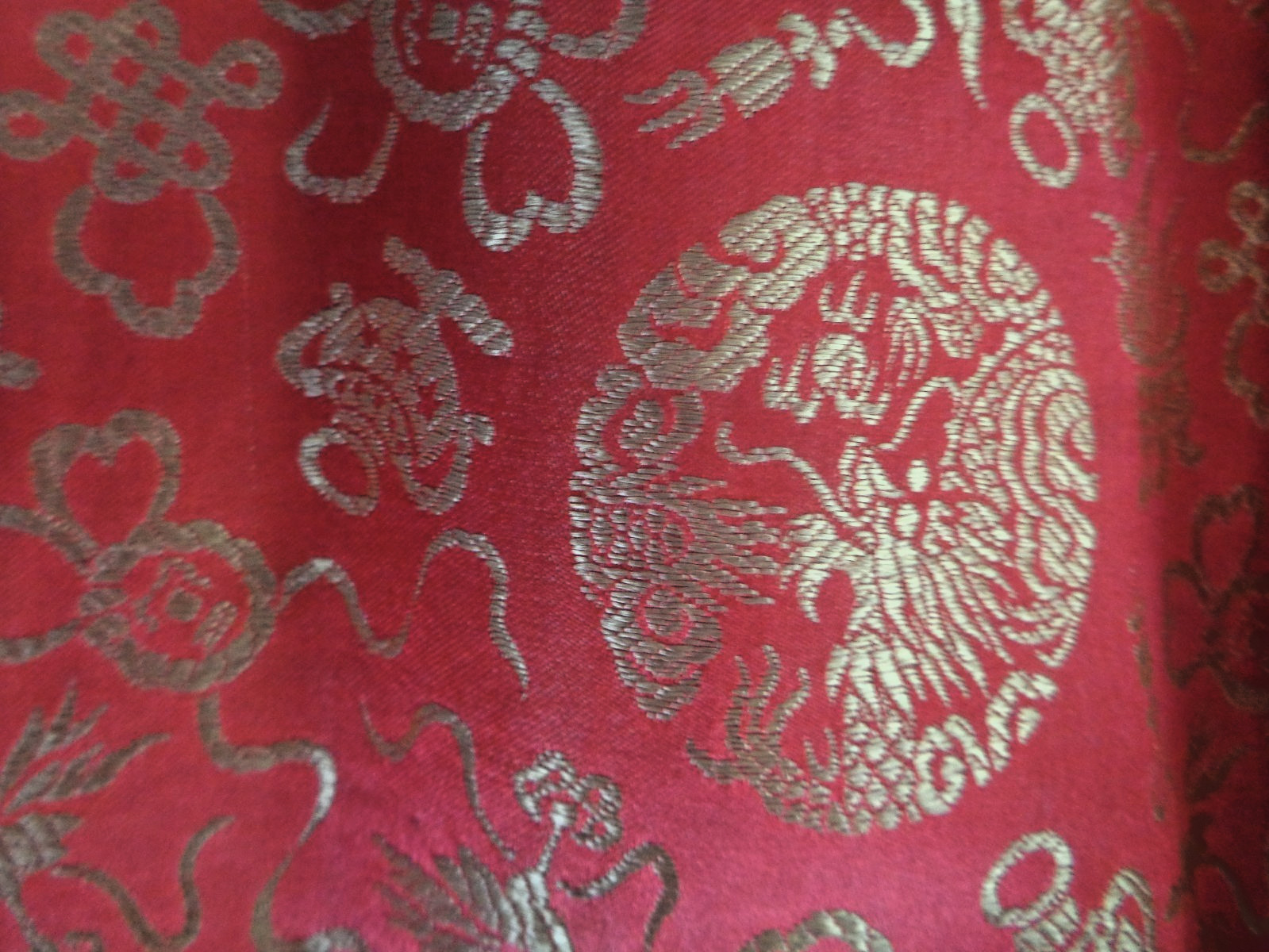 Vintage Chinese jacket swing type large red