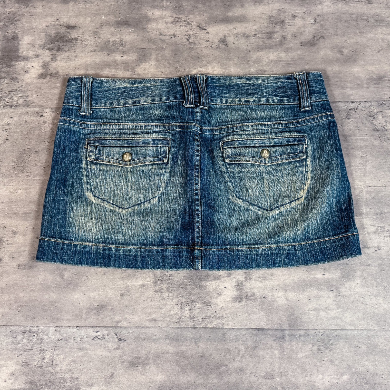 Vintage VTG Y2K 2000’s 00’s American Eagle MIni Denim Jean’s Skirt