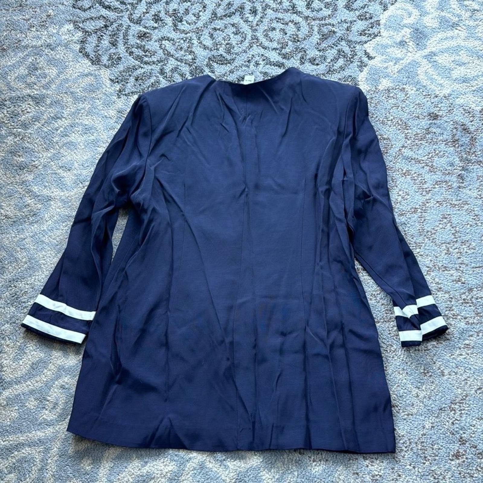 Vintage Studio I Nautical Blazer & Pants Set Navy White 16