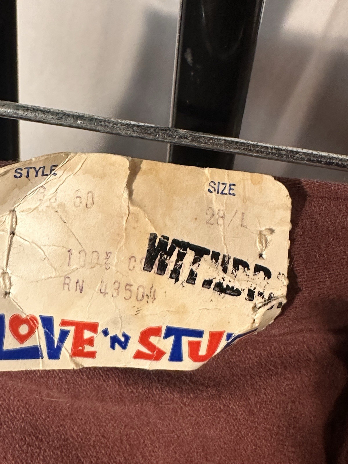 Vintage Love N Stuff Mauve Pants