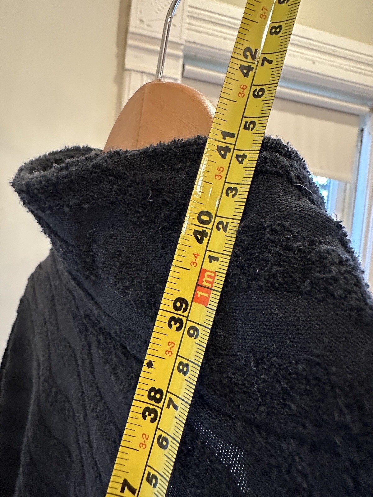 Vintage Black Gloria’s Fashions Housecoat