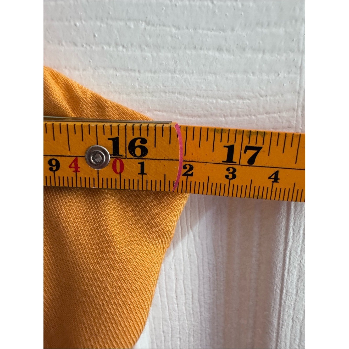 Soma WKND Mustard Gold Flutter Sleeve Mini Dress XL Smocked Back Coastal Grandma