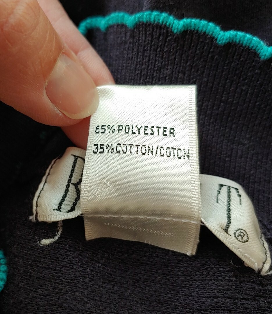 Vintage Blast Navy Sweatshirt with Pockets and Chest Design Size Medium