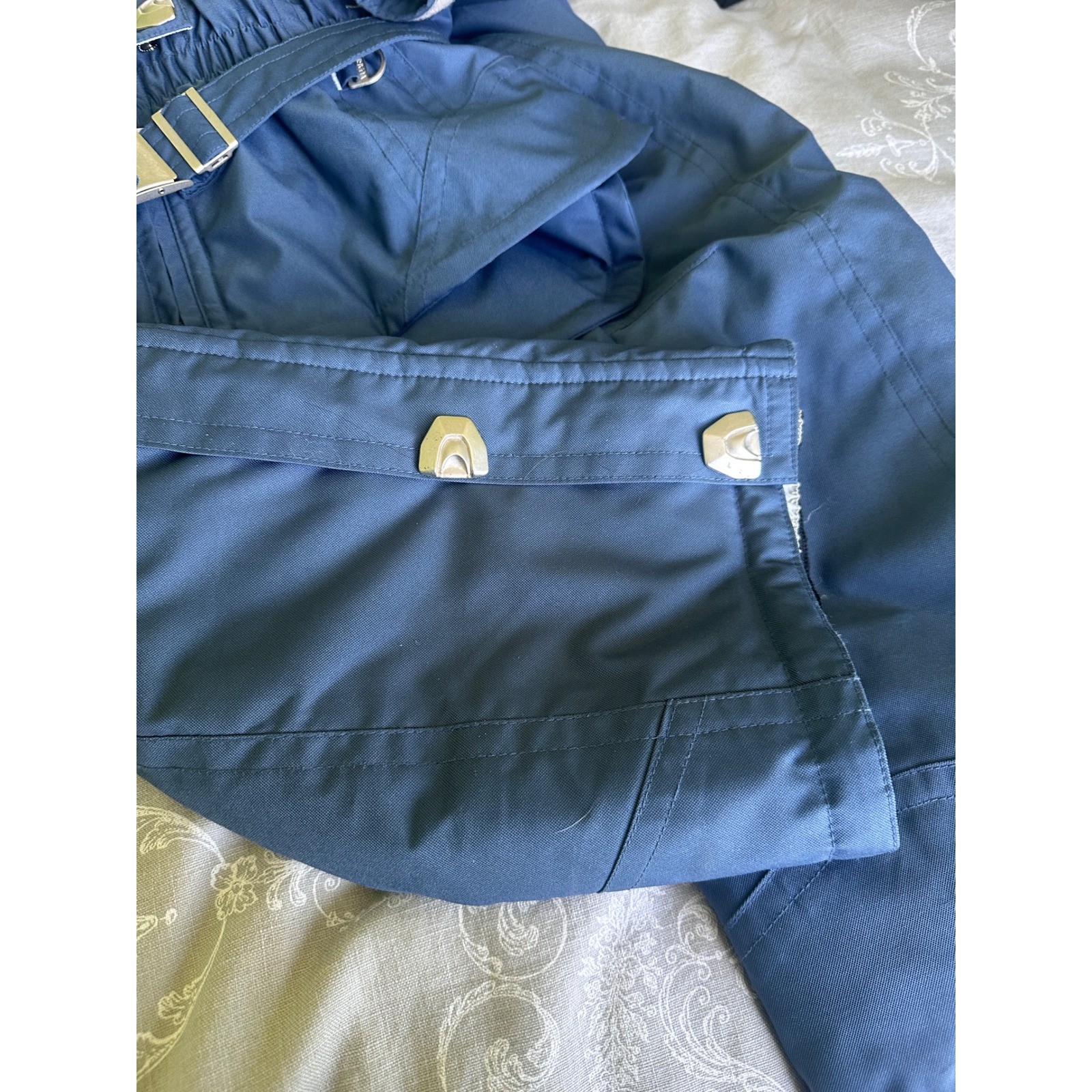 Vtg Vuarnet Ski Suit Womens 10 2pc Jacket Pants Retro 90sInsulated Hooded