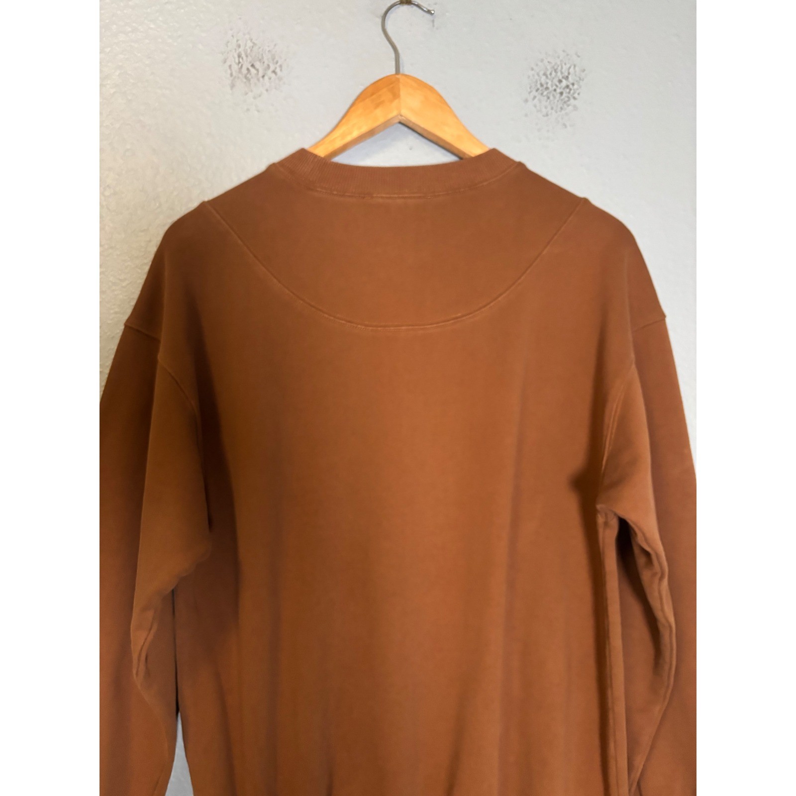 NWT Retrofete Nova Sweater Mini Dress Glazed Ginger Brown Size XS