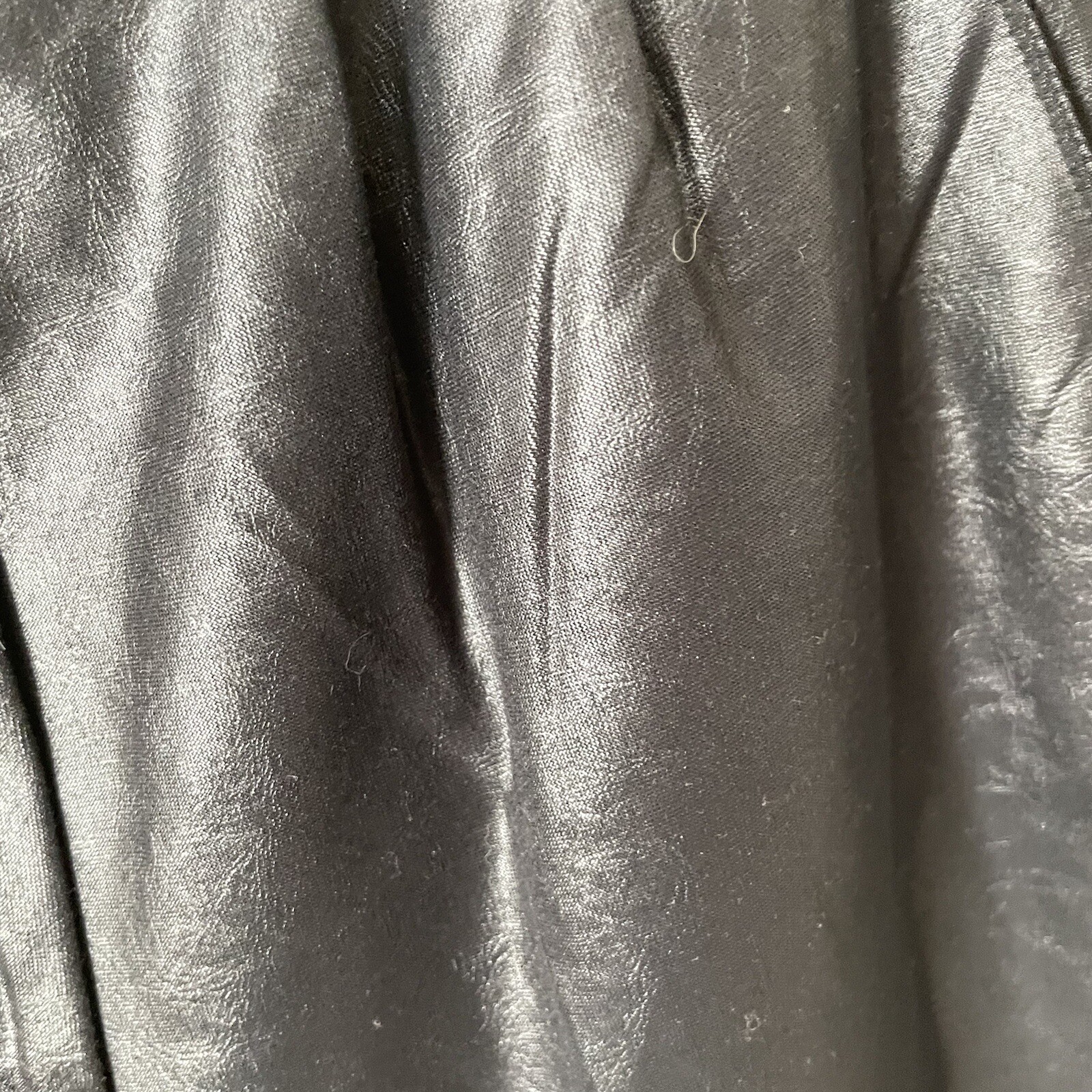 Vintage Pierre Lamonte Black Shiny Sleek High Rise Pants Women’s Size 6