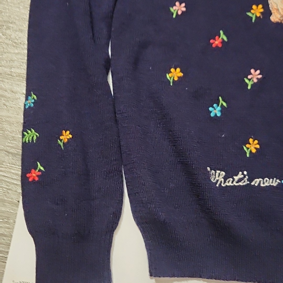 Cyn Les Shirlee Vintage 70s CREWNECK Sweater ” What New Pussycat ” Cat