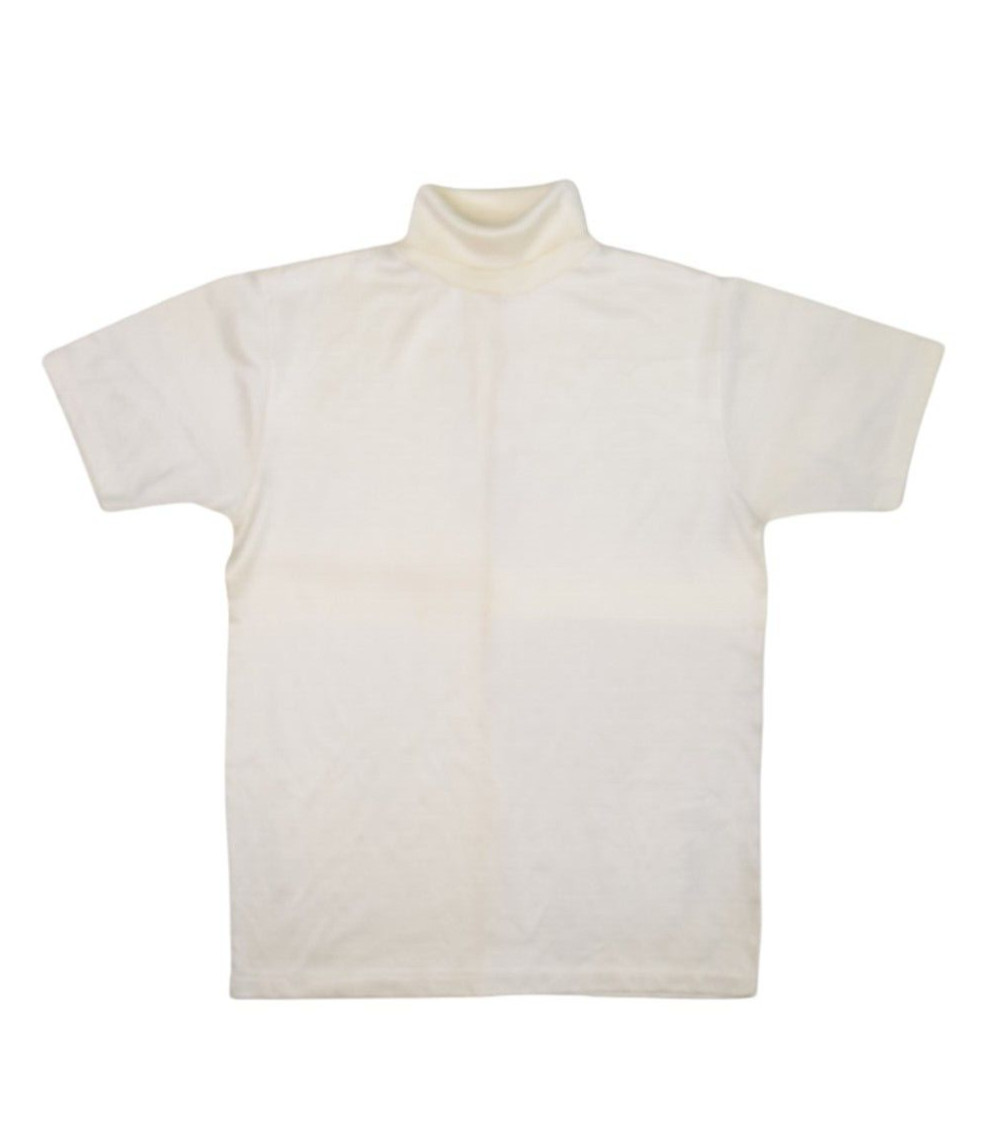 Vintage Brentwood Top Womens Medium Short Sleeve Turtleneck Silky Jersey