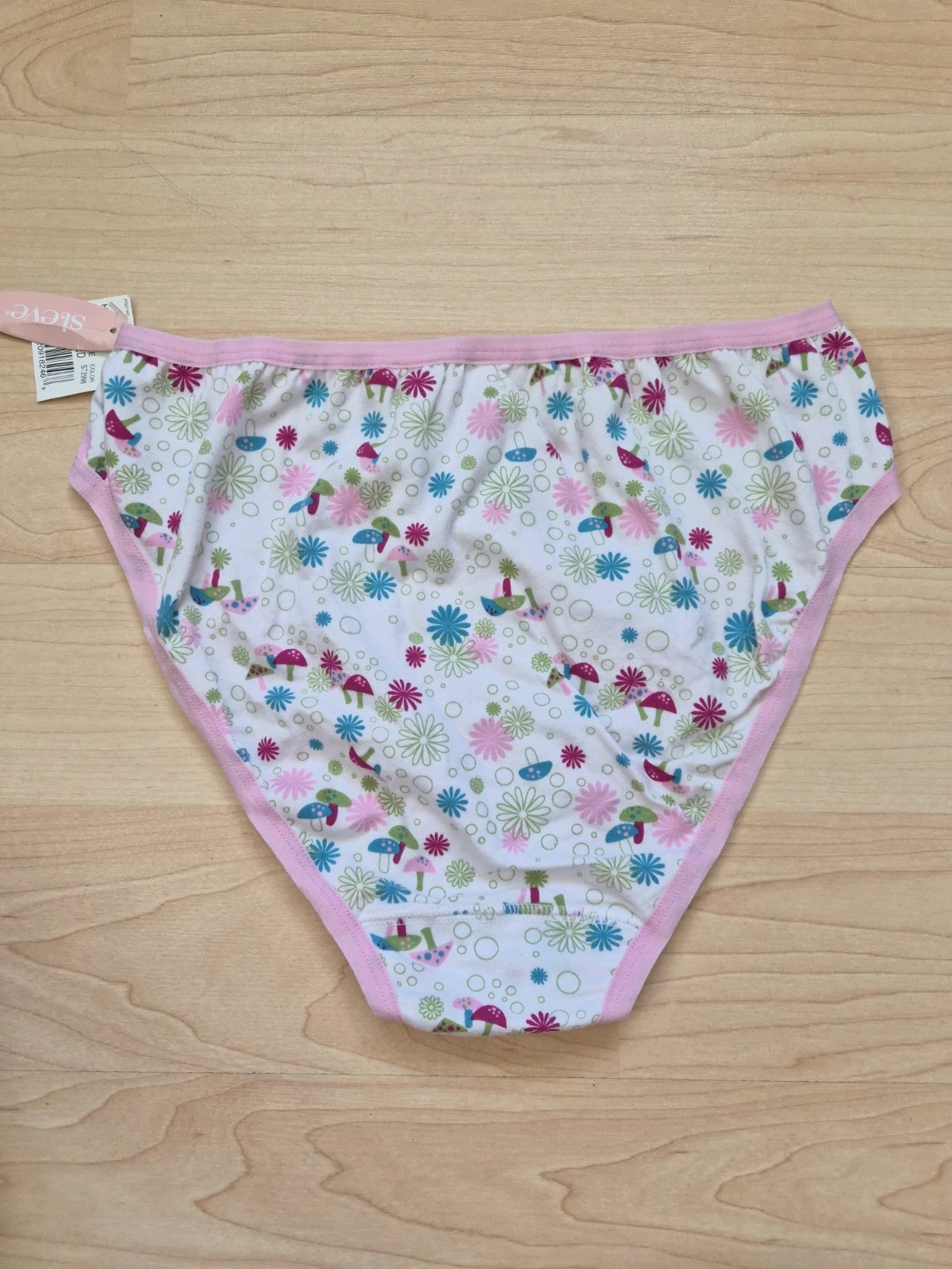 Vintage 2007 y2k St Eve Women’s Hi Rise Cotton Brief Panties NWT Medium Pink