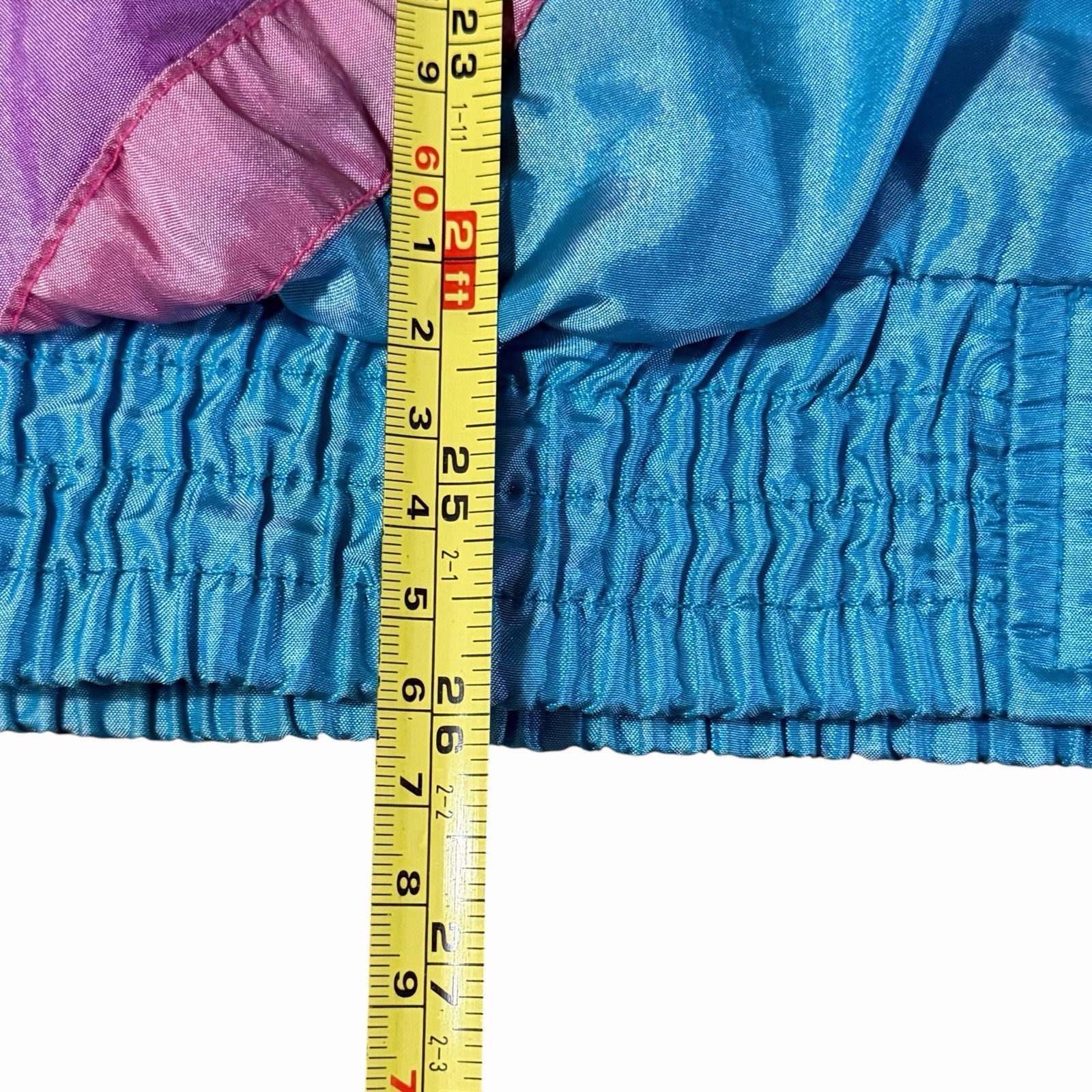 Vintage 80s Slade Track Suit Pastel Color Block Women’s Size M