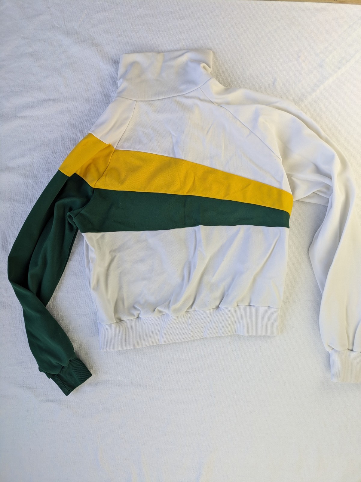 Vintage 80’s Dance Suit And Jogger Suit S/M Green White Yellow
