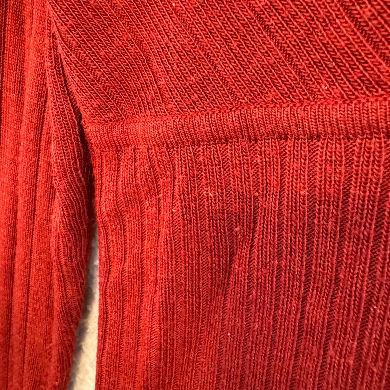 Y2K Vintage Top Small Medium Red Knit Long Sleeve Bella Swan Boho Fairy Grunge