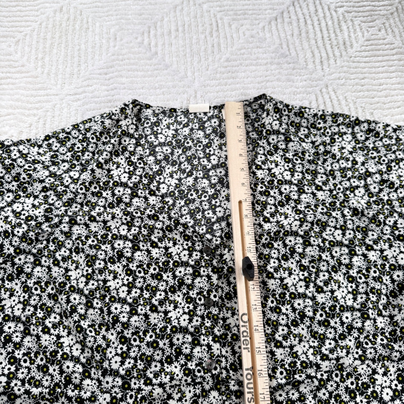 Levis Dress 2X Floral Print Button Front Midi Dress Cottagecore Prairie Retro