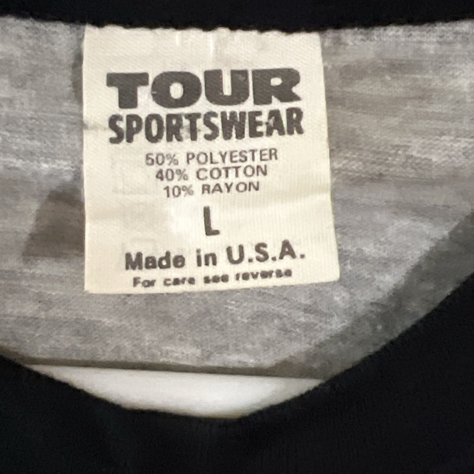 REO Speedwagon Wheels are Tourin 84-85 Vintage T-Shirt Made in USA Adult Size L