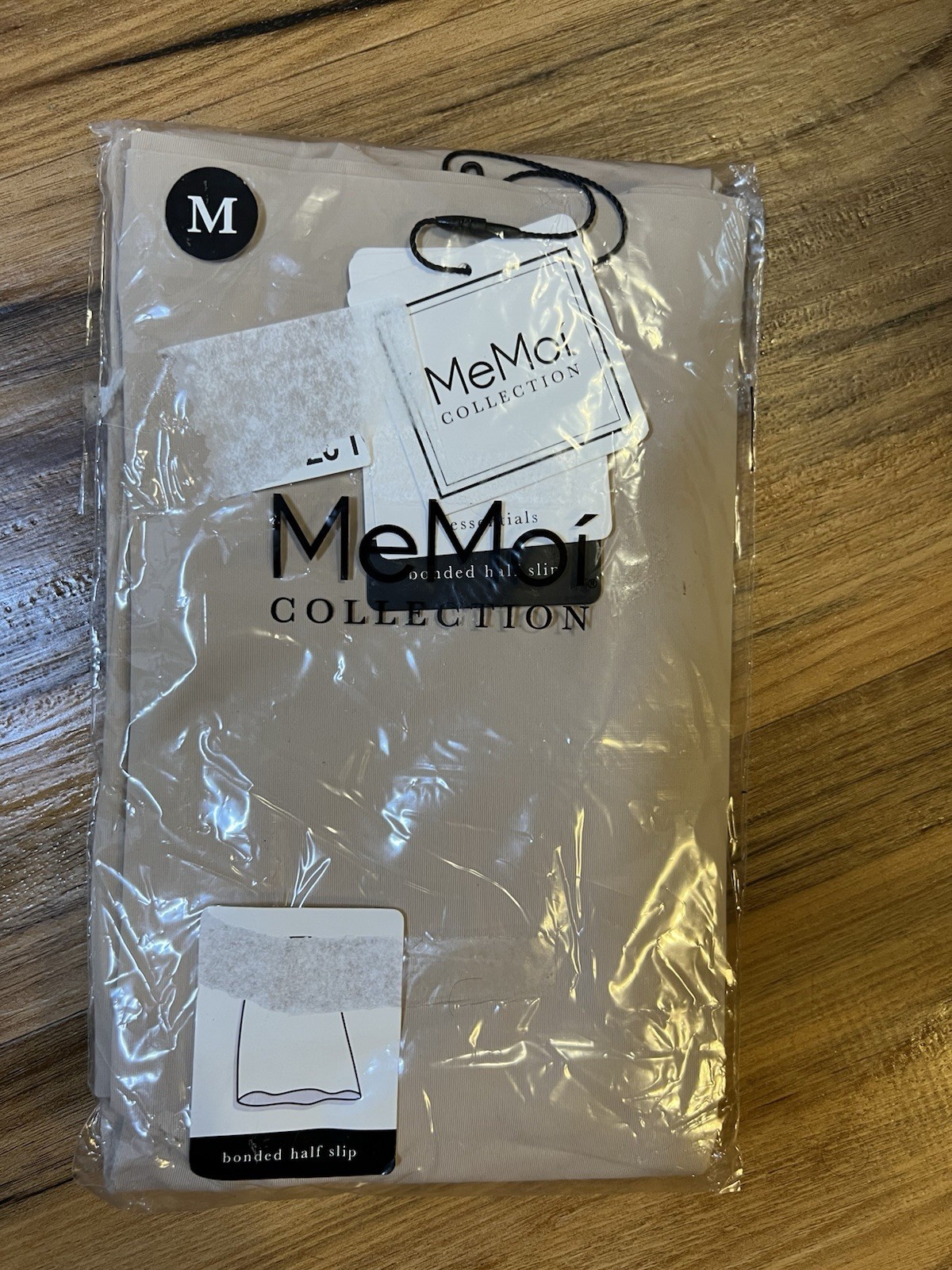 MeMoi 26 Inch Bonded Half Slip Nude, Style CSP20026 Size Medium, MSRP $38