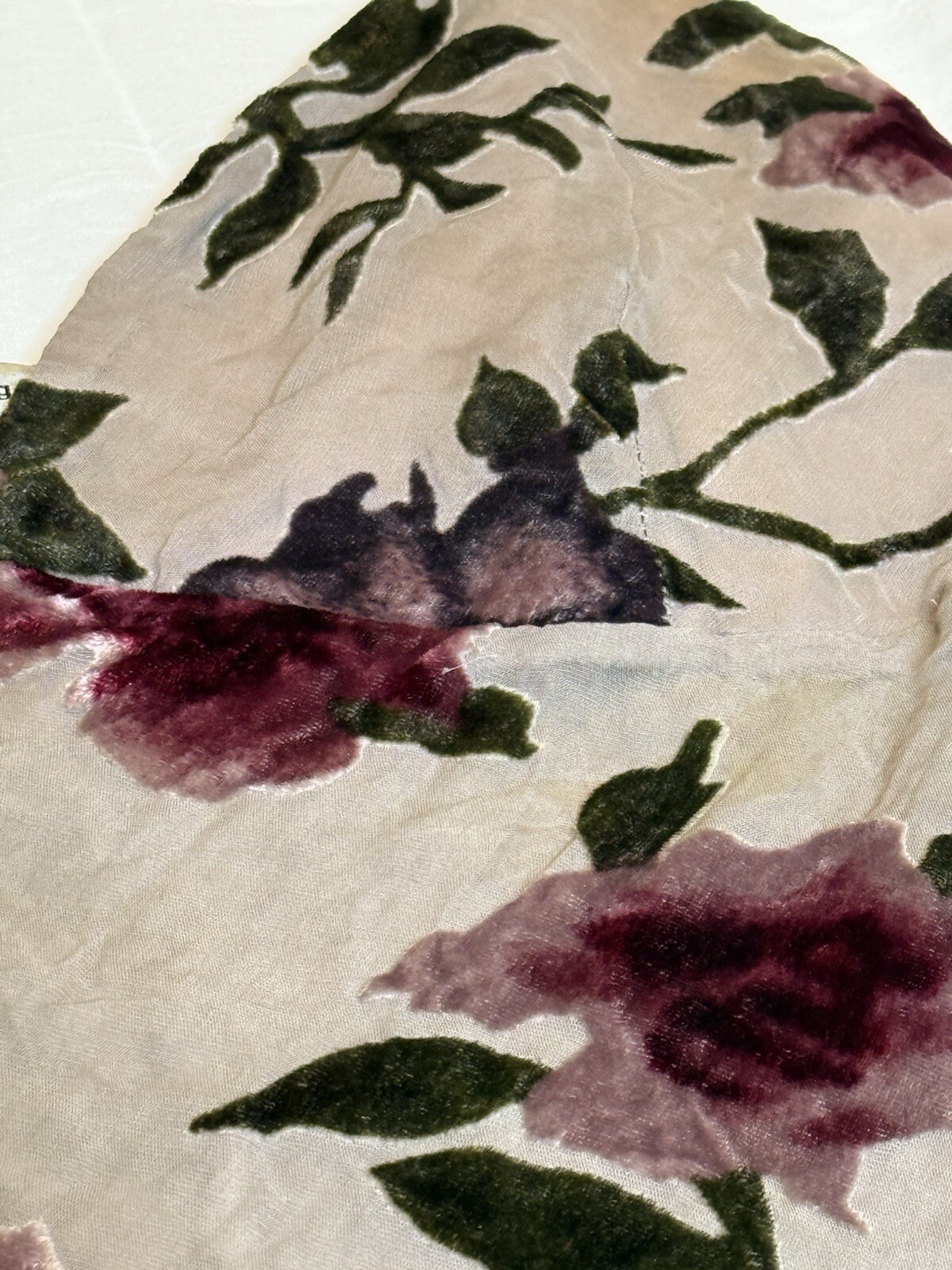 Cooper St Women’s VINTAGE Sheer Camisole With Gorgeous Velvet Flower &. Details