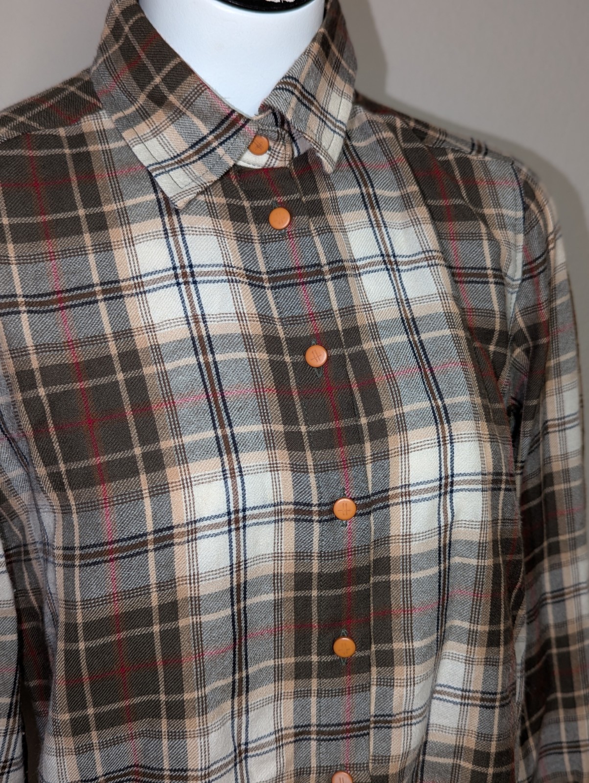 Vintage Harrod’s UK Wool Plaid Skirt Set Retro 60s 50s Academic Preppy