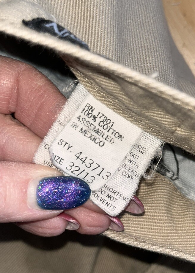 Vtg 80s 90s Rocky Mountain Rockies Western Jeans High Waist Tan Bareback-32 / 13