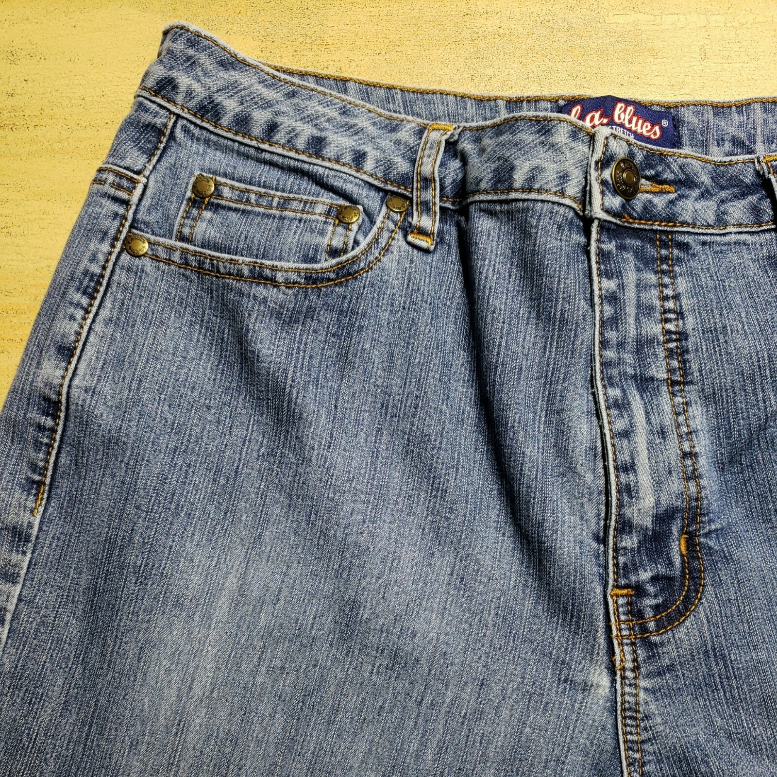 LA Blues Stretch Vintage 90’s Y2K Jeans Womens Sz 12 W34 L29 J104