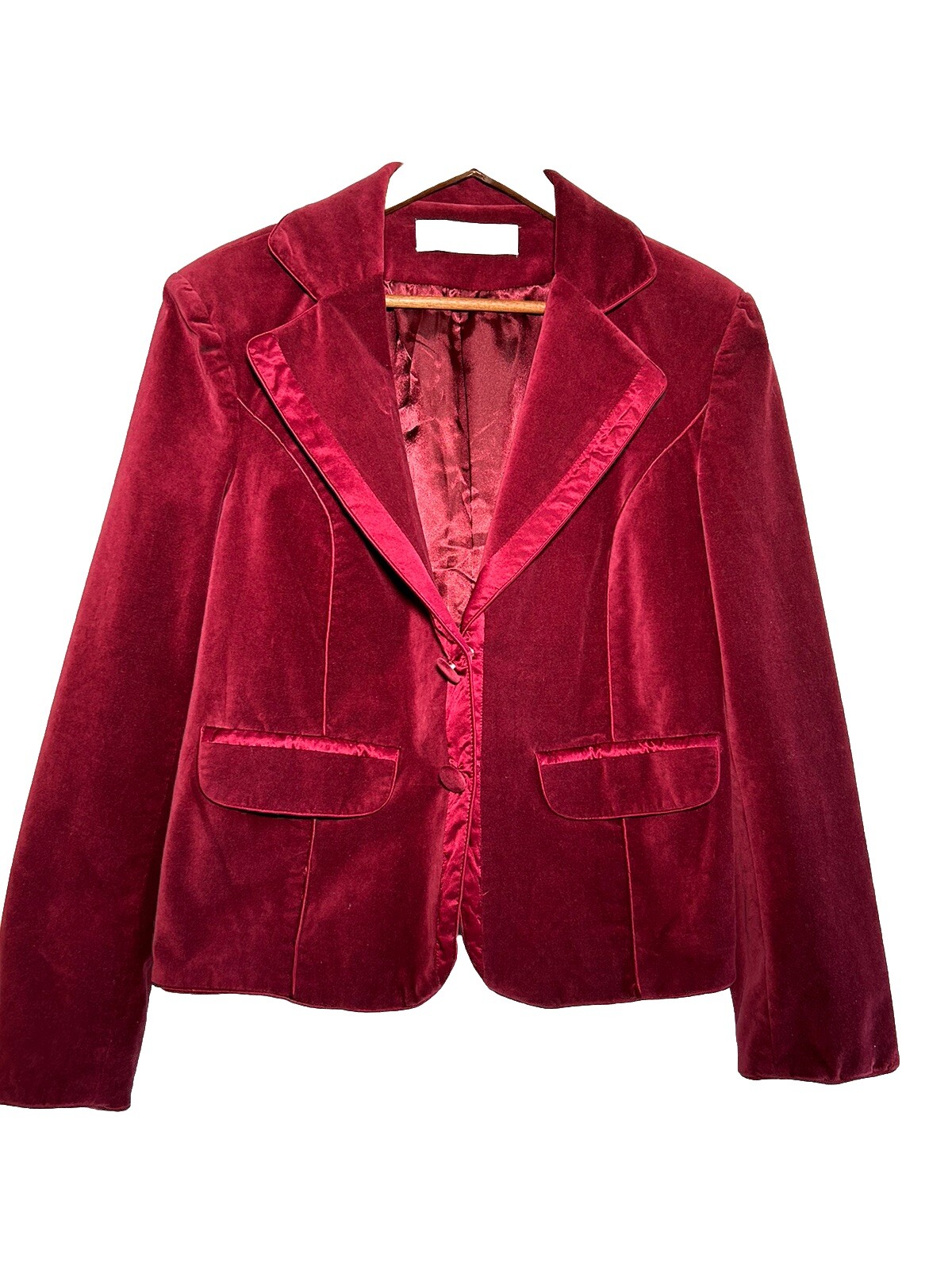 Hopeless Romantic, Women’s Western dressy Small, Red, Cotton Jacket