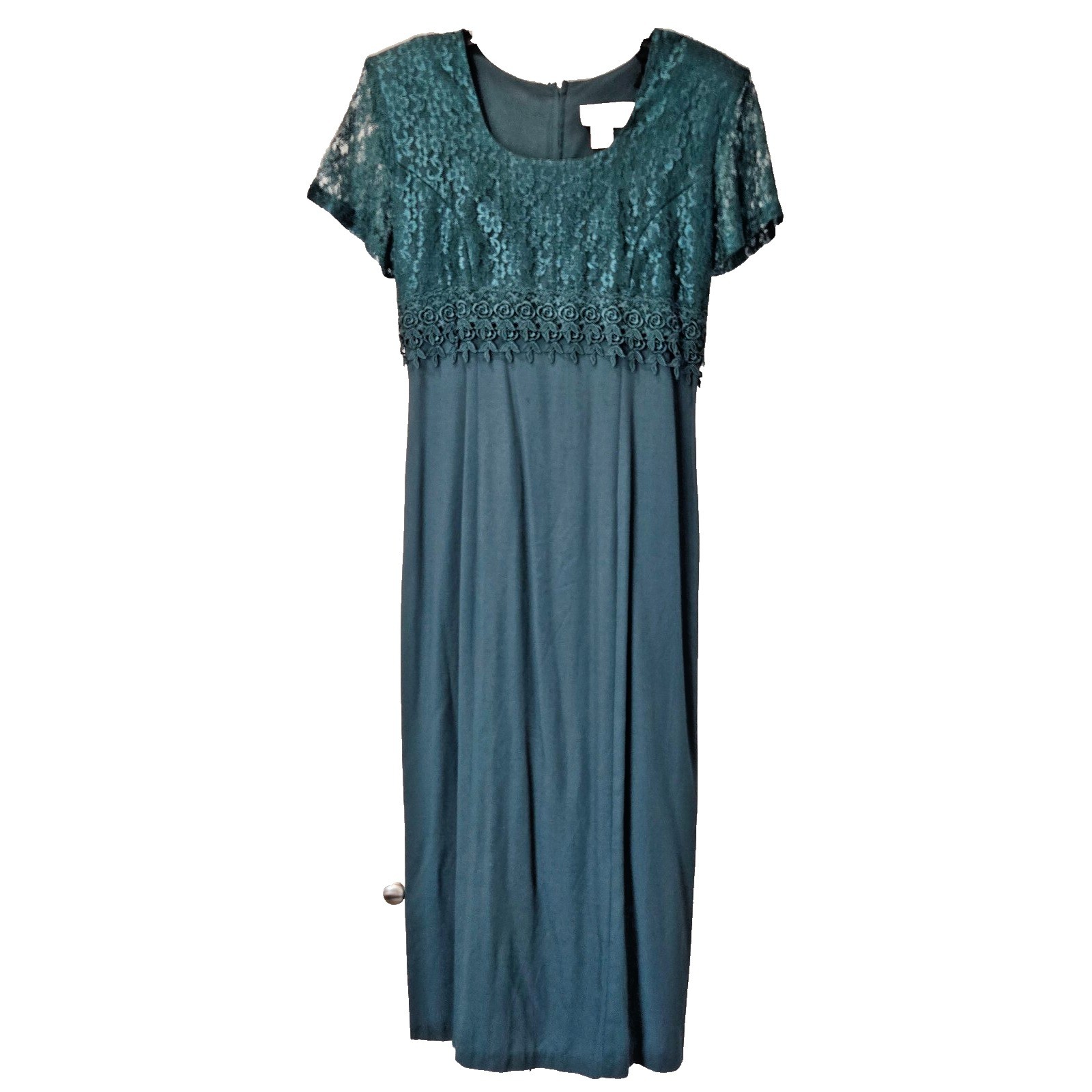 Vtg Maxi Junior Dress 13 Elegant Timeless Retro Lace up Back Fairytale Victorian