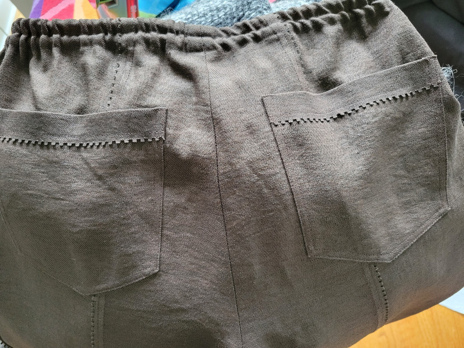 Issey Miyake VTG 90s pants brown. Sz.3