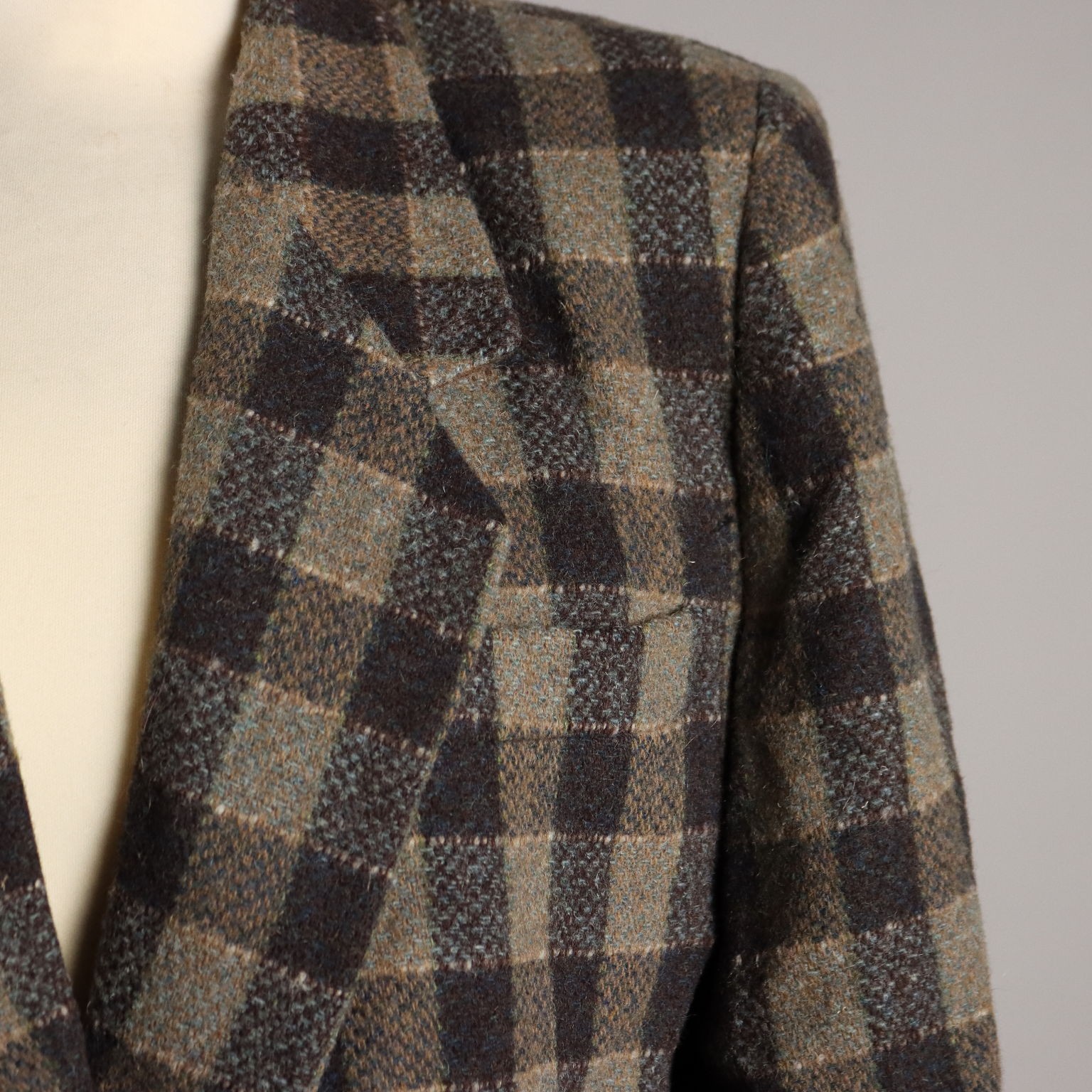 Vintage Jacket E. Armani Wool UK Size 10 Italy