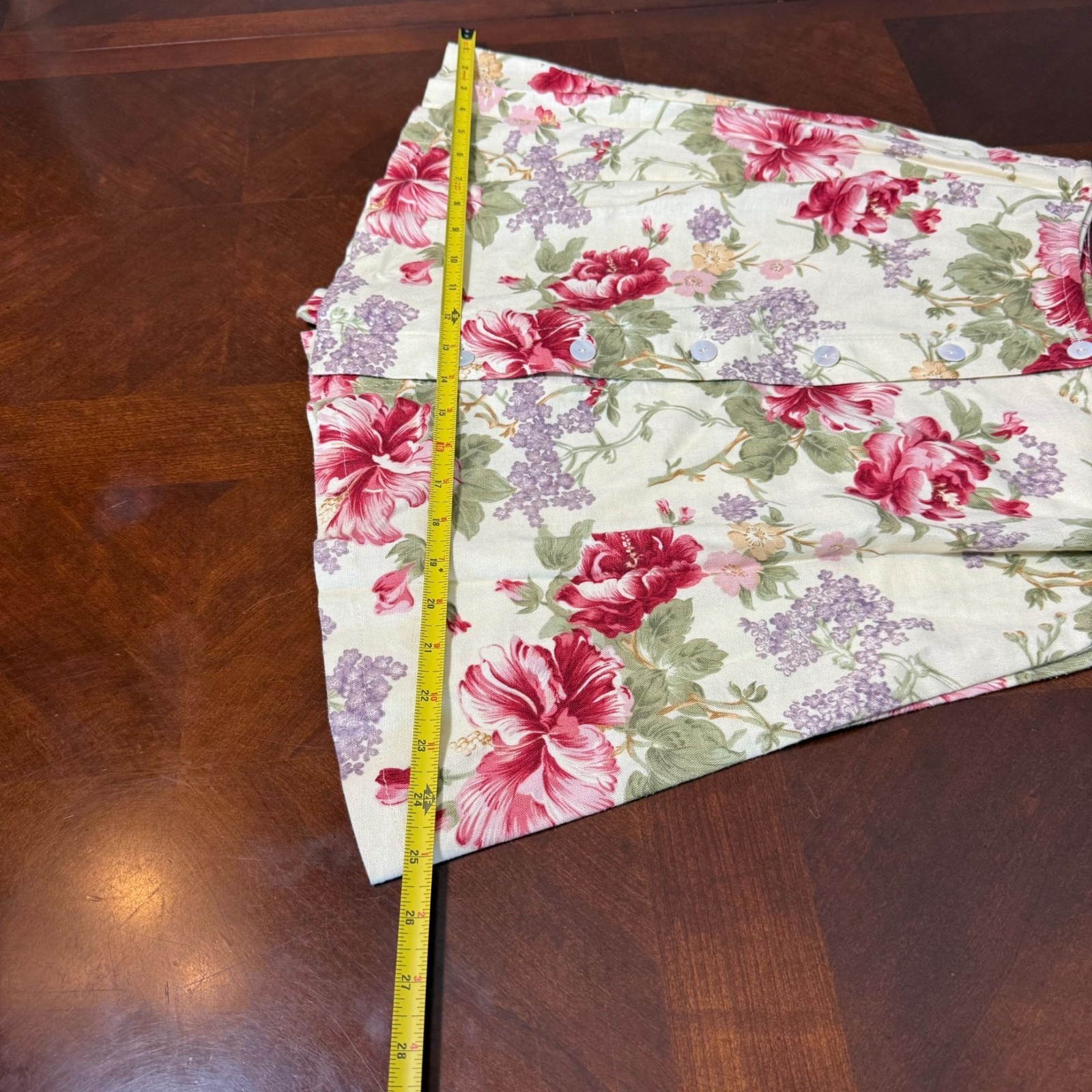Marisa Christina Floral Culottes Skort Sz 6 Cottagecore Garden romantic