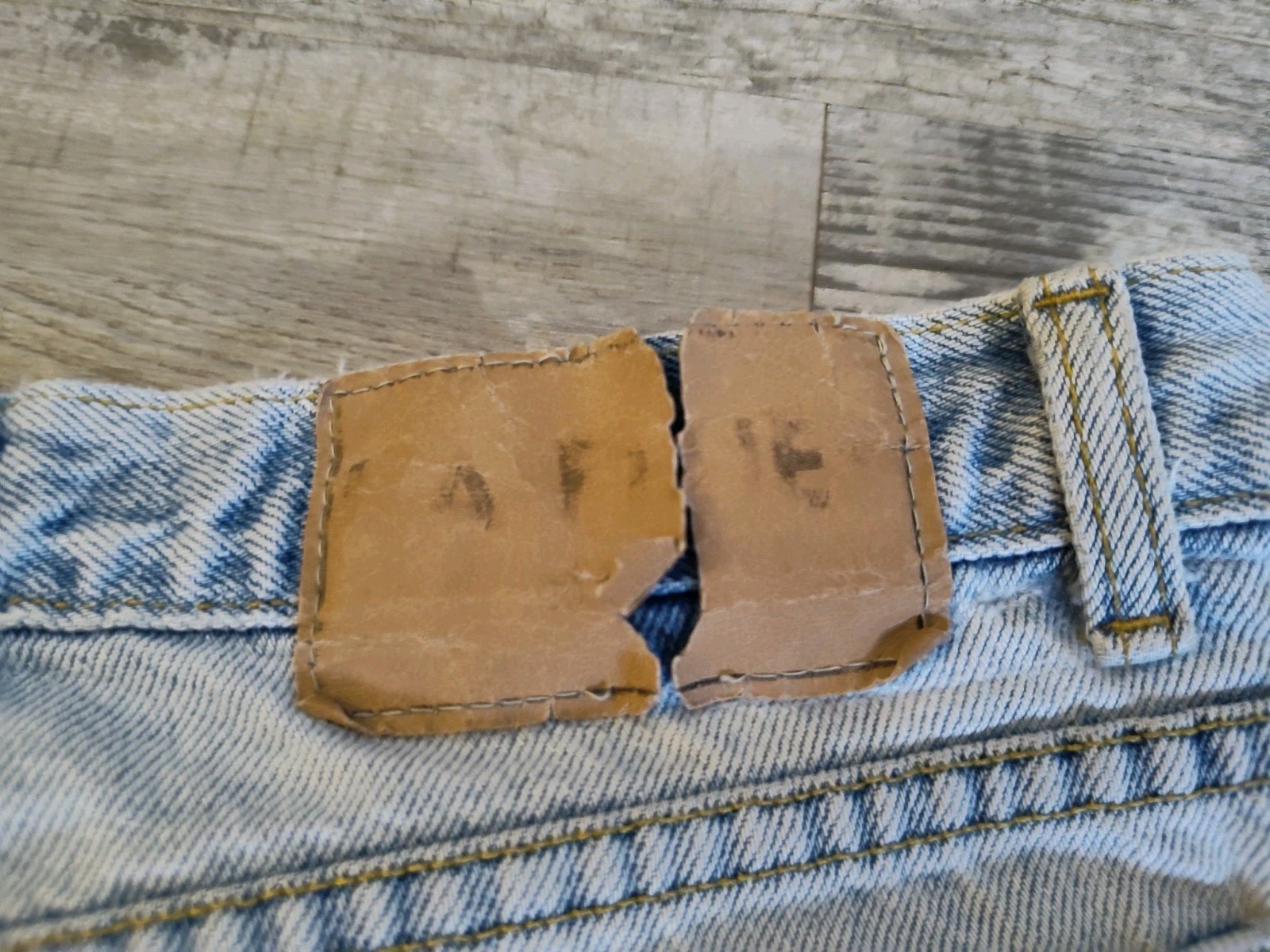 LA Blues Vintage Denim Jeans Womens Size 12L MOM High Waist Slim Fit Light Wash