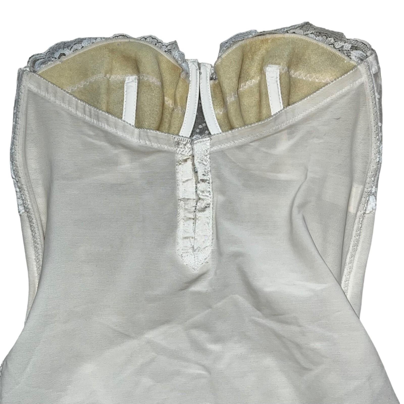 Dolores for Poirettes Lace Push Up 36 Style 149C Vintage Union Made Bodysuit