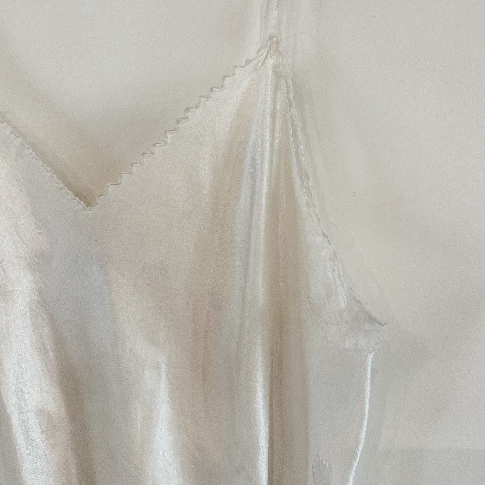 VTG Barbizon Slip Nightgown Lingerie Bryn Vogue Lady 40 White 1940’s